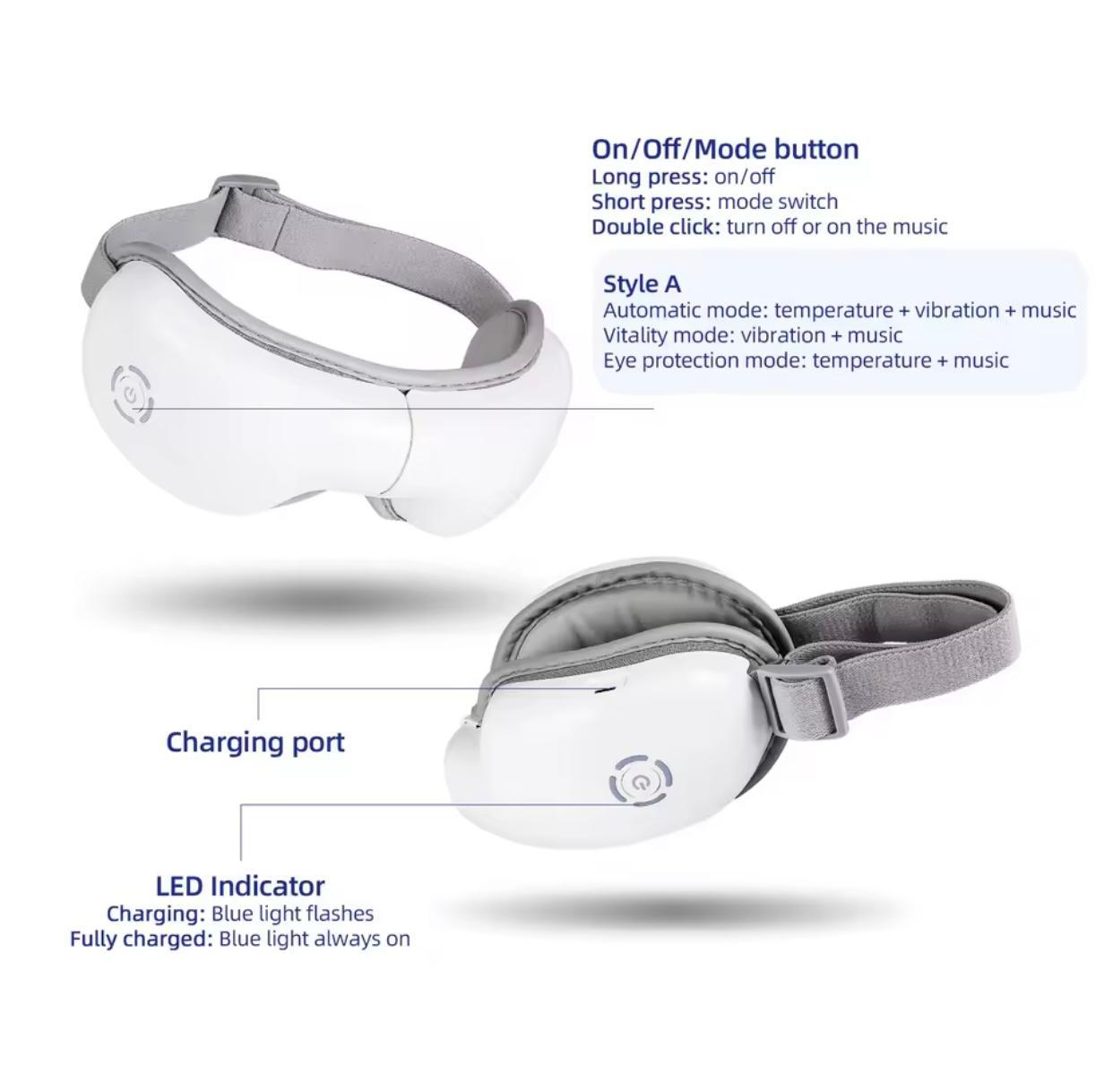 משקפי עיסוי וטיפול עיניים KL2