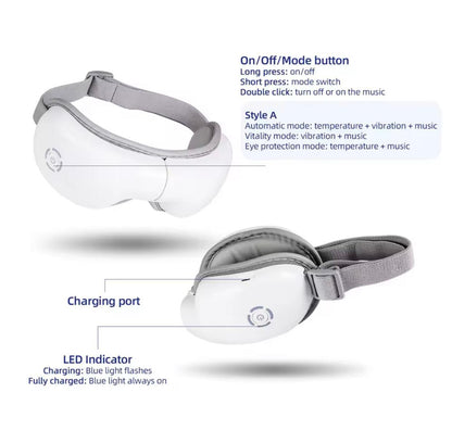 משקפי עיסוי וטיפול עיניים KL2